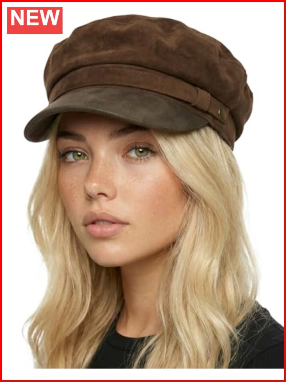 100% Cotton Greek Fisherman Newsboy Cap Adjustable Bakerboy Hat